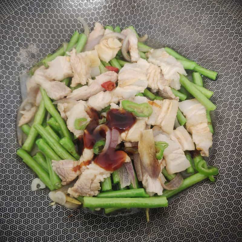 黑山豬肉炒豆角