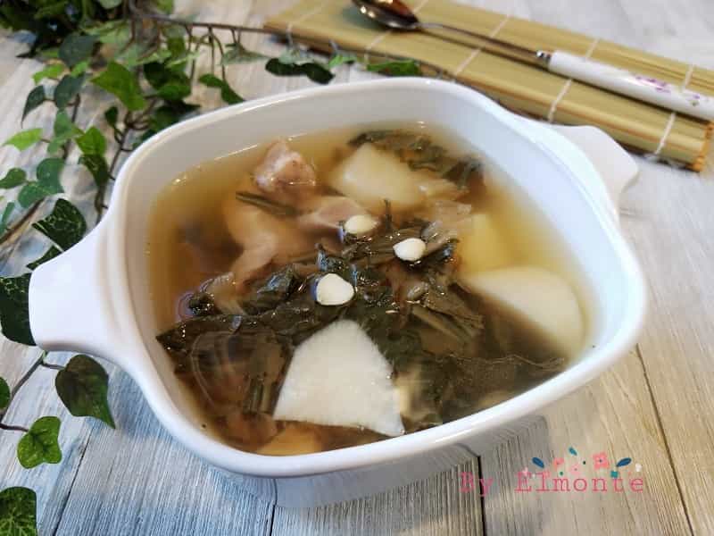 鹹豬骨山藥菜乾湯