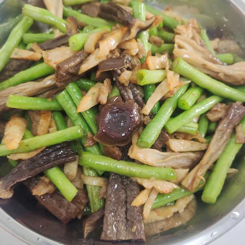 什錦炒豆角