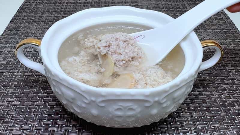 肉沫燉西洋參