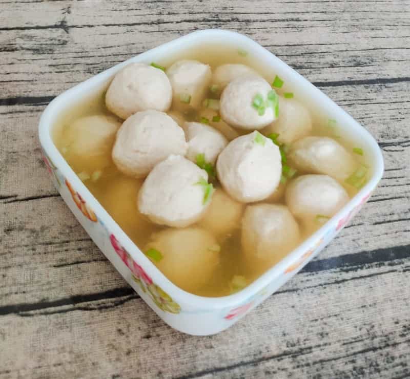 自製雞肉丸