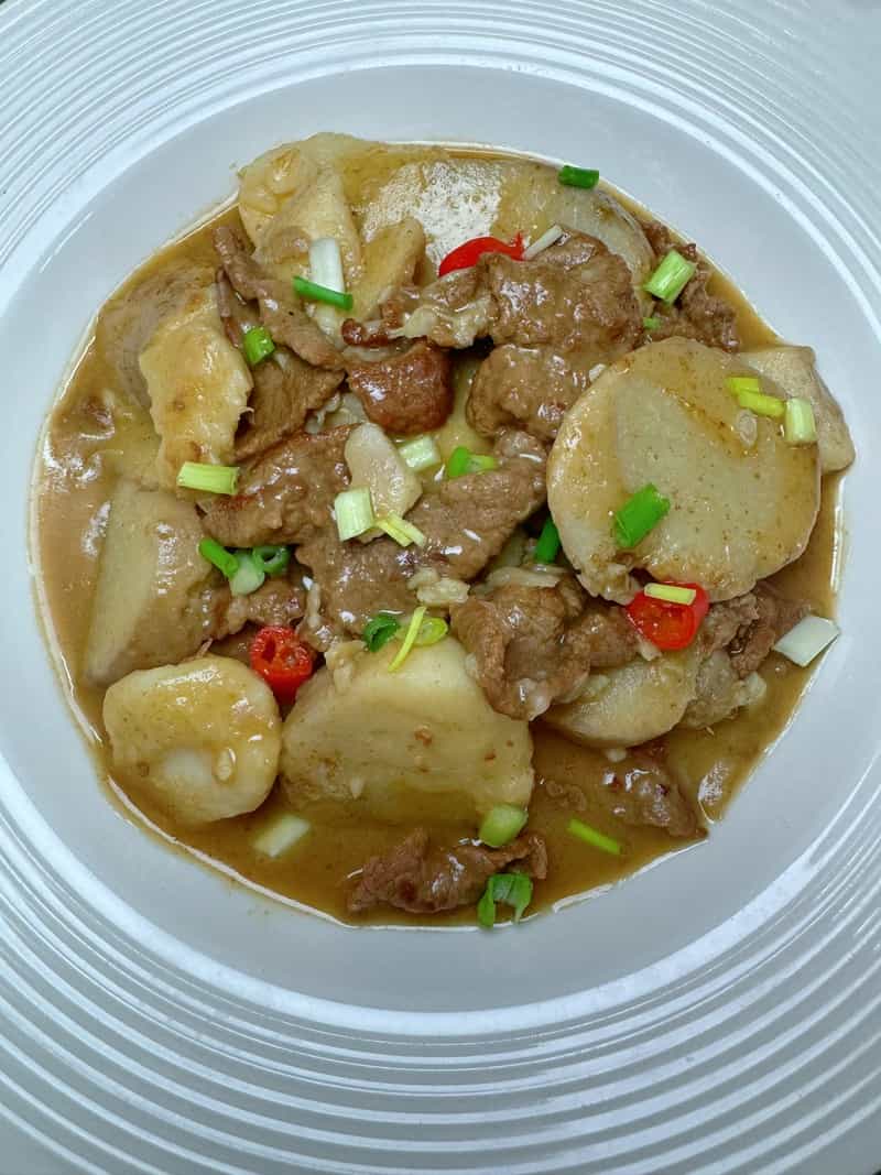 芋仔牛肉