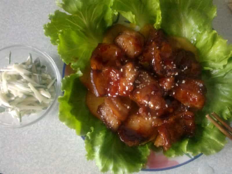 洋芋片烤肉