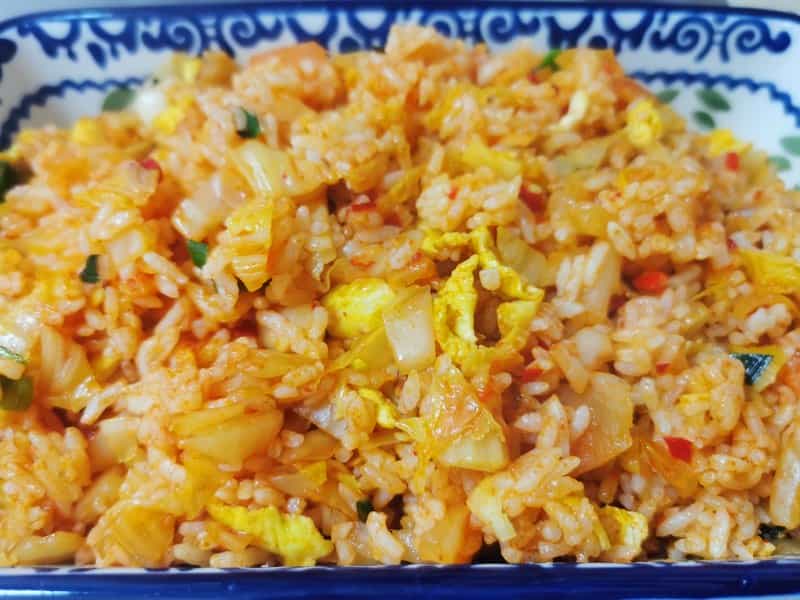 辣白菜炒飯