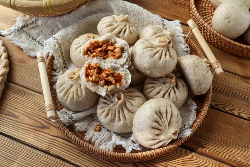 全麥辣豆腐包子