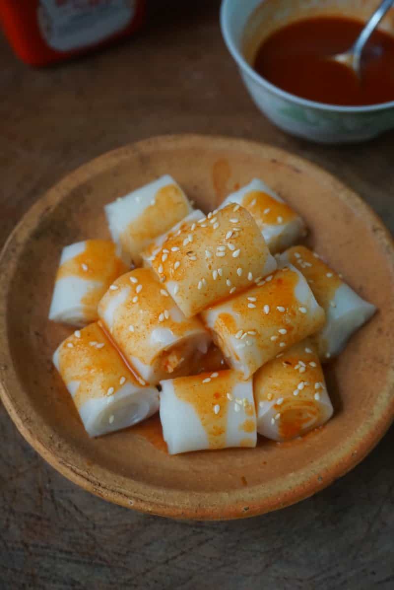 甜辣混醬豬腸粉