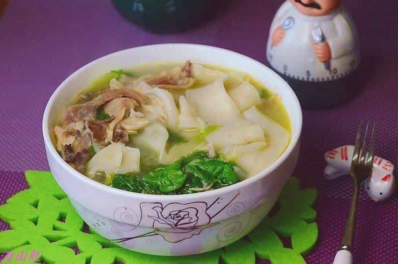 雞湯燴麵