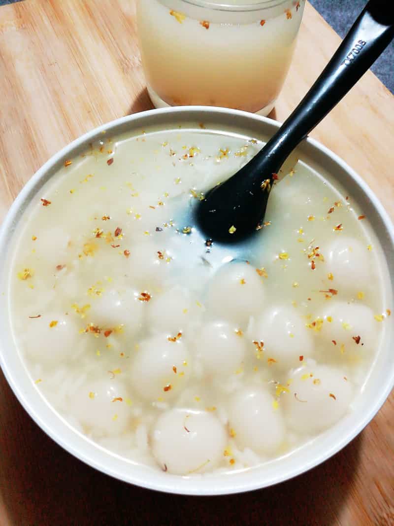 桂花酒釀圓子