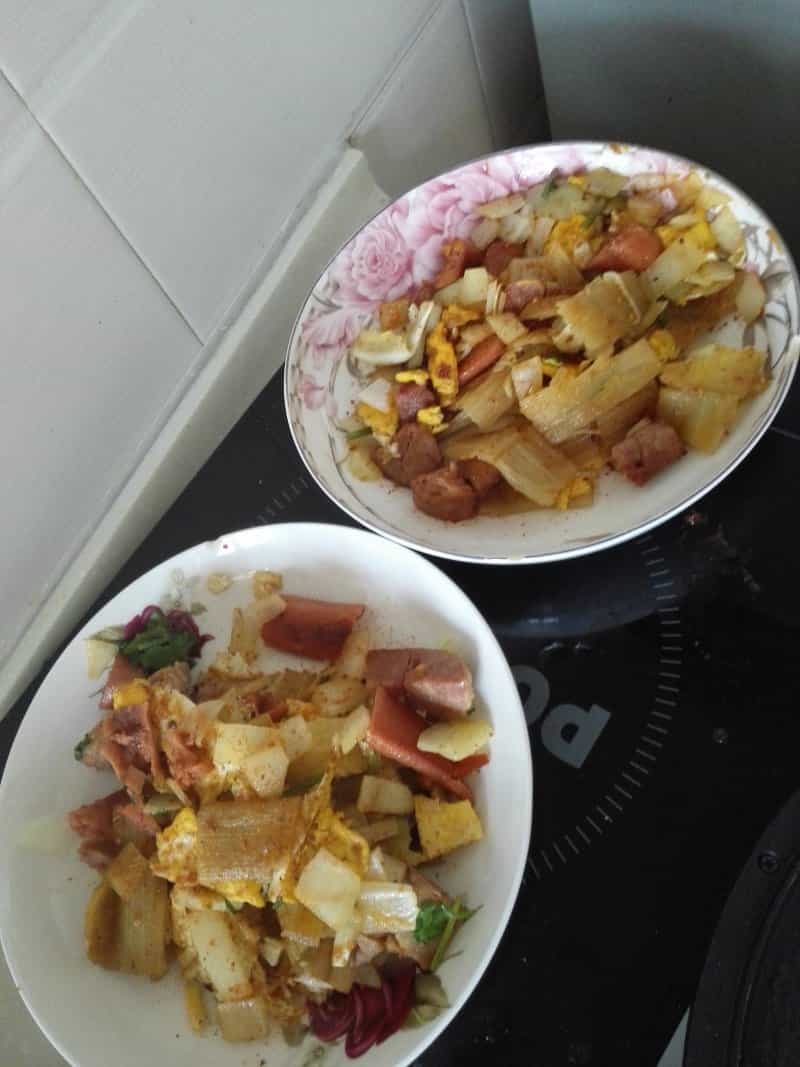 烤涼麵