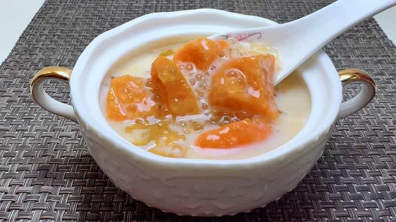 乳香地瓜西米露