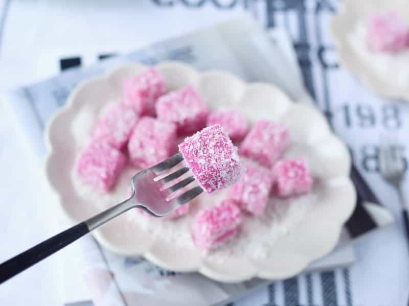 火龍果奶凍