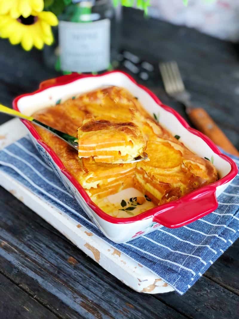 地瓜蛋奶布丁