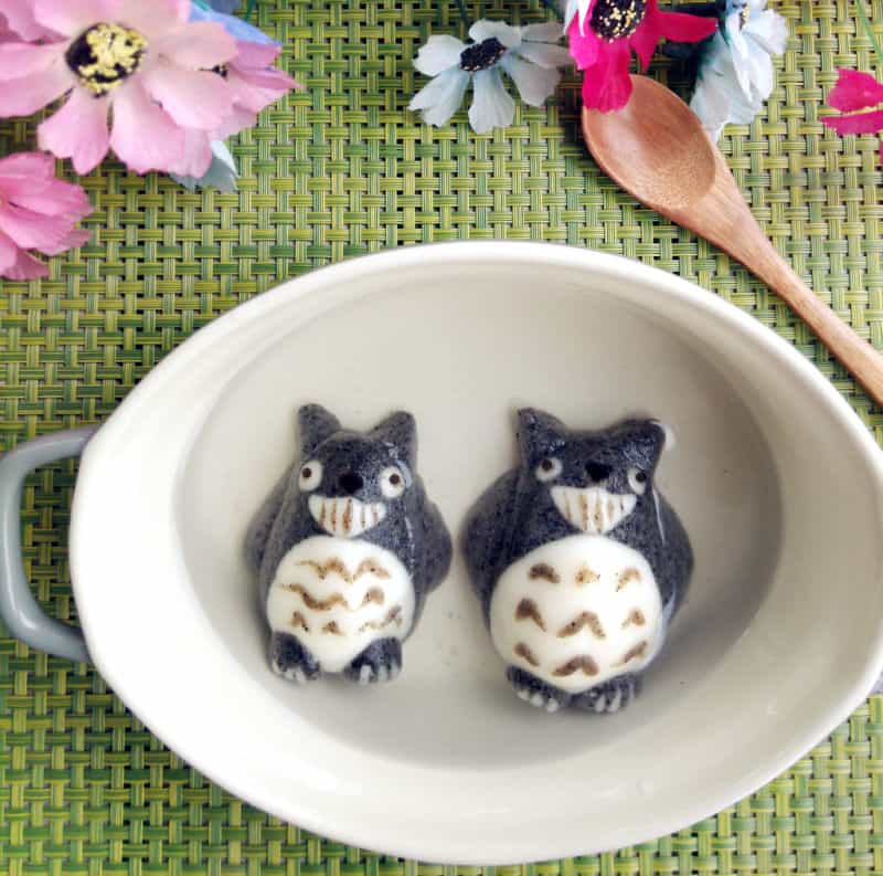 龍貓黑芝麻湯圓