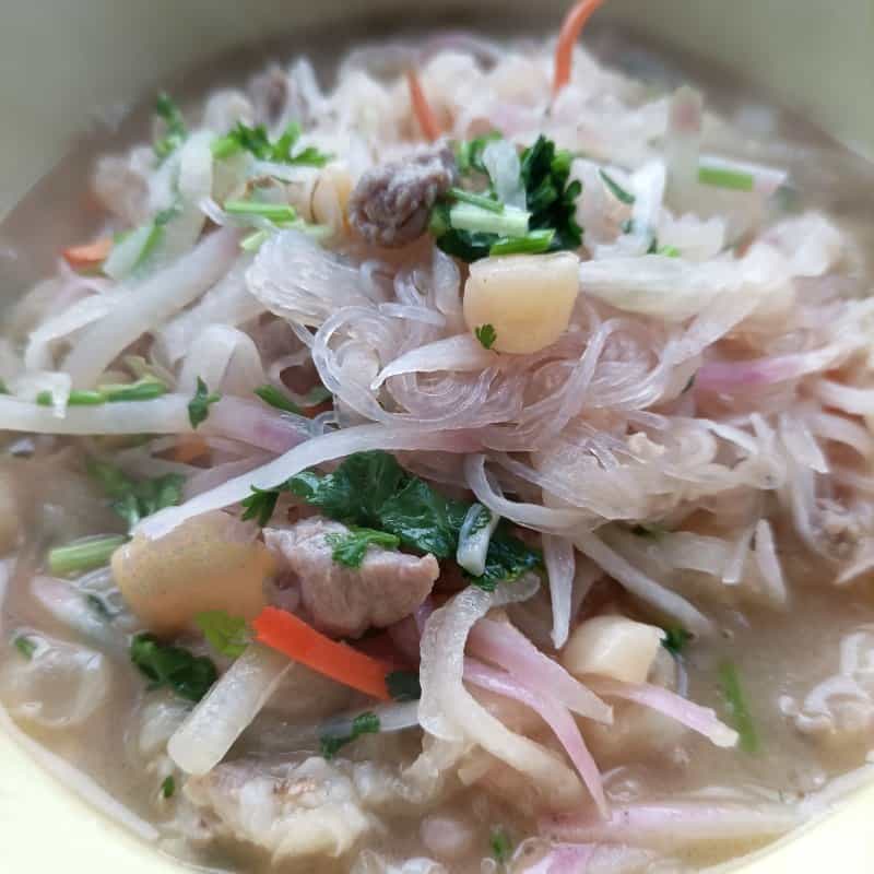 瑤柱粉絲水蘿蔔湯