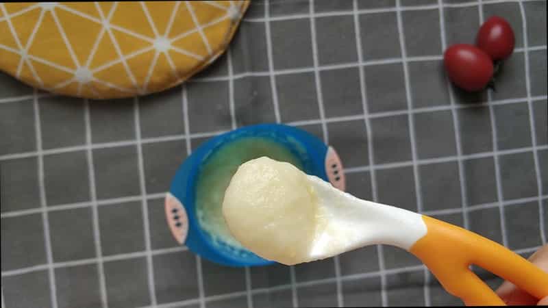 寶寶輔食蛋黃泥