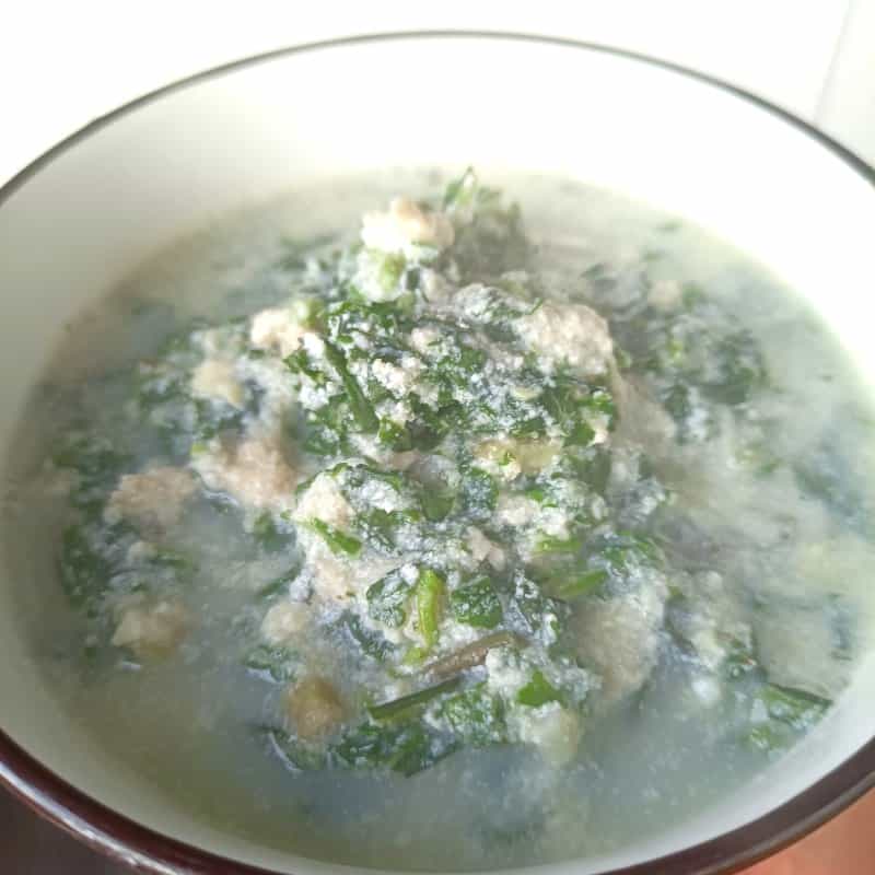 傳統野菜小豆沫