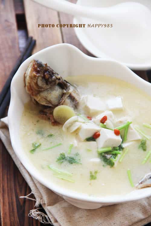 枸杞鯽魚豆腐湯