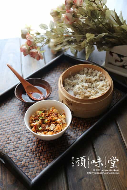 槐花麥飯