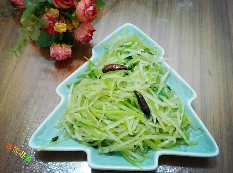 涼拌萵筍絲