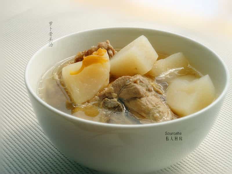蘿蔔骨頭湯