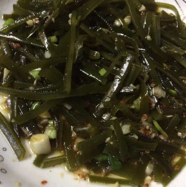涼拌海帶絲