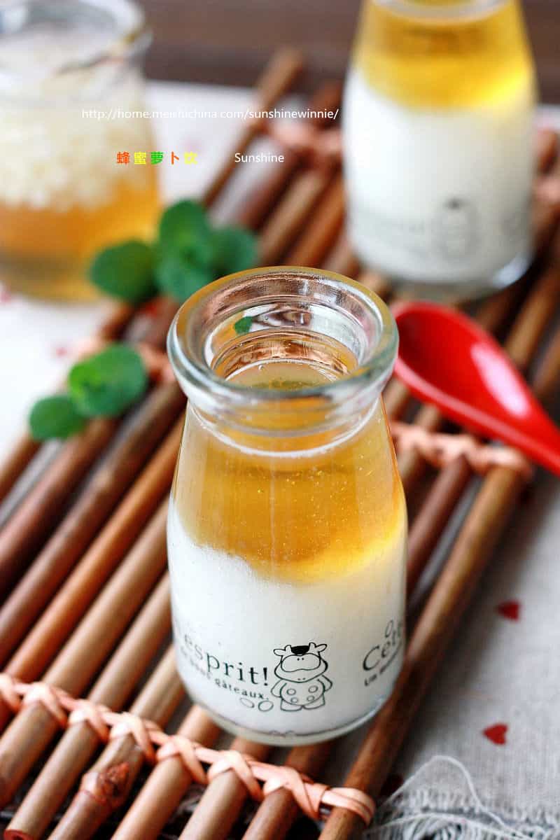 蜂蜜蘿蔔飲