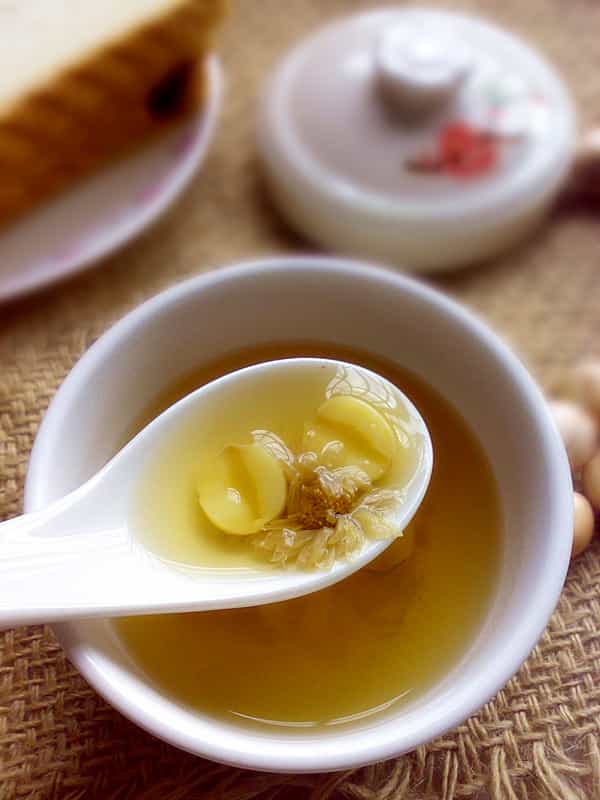 蓮子菊花燉冰糖