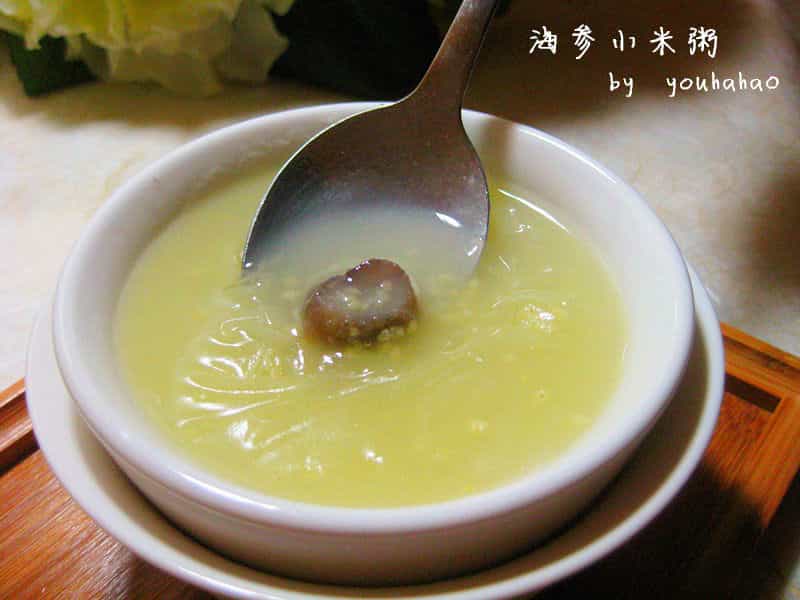 海參小米粥