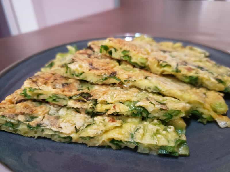 油麥菜蛋餅
