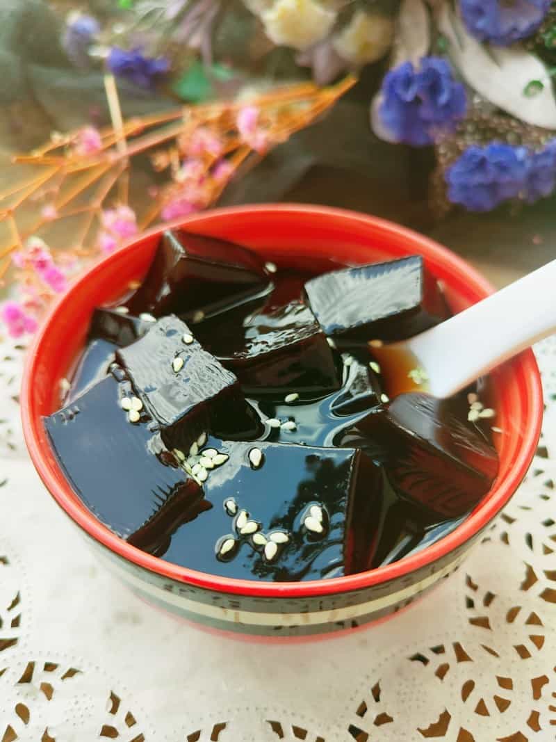 自製黑涼粉