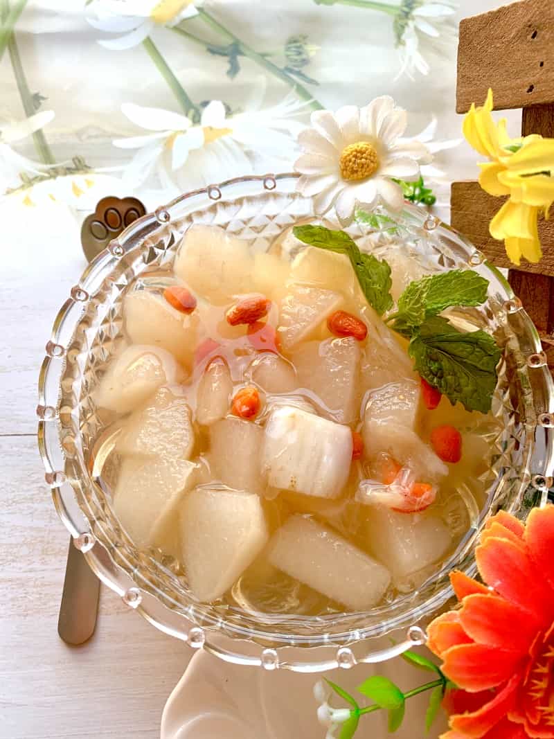 百合杞子梨甜湯