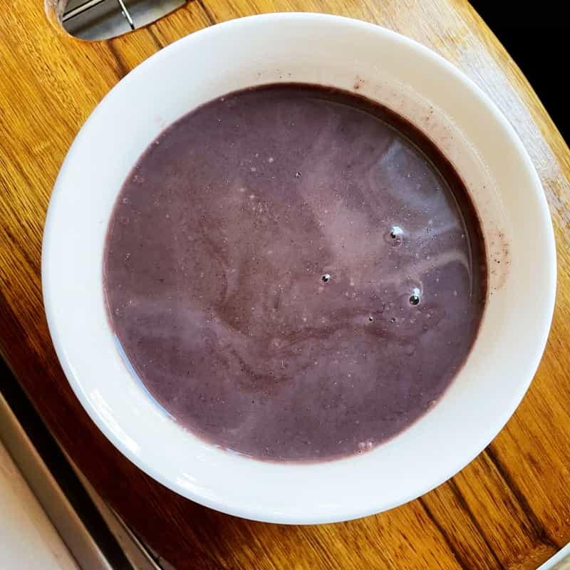 黑芝麻黑米糊