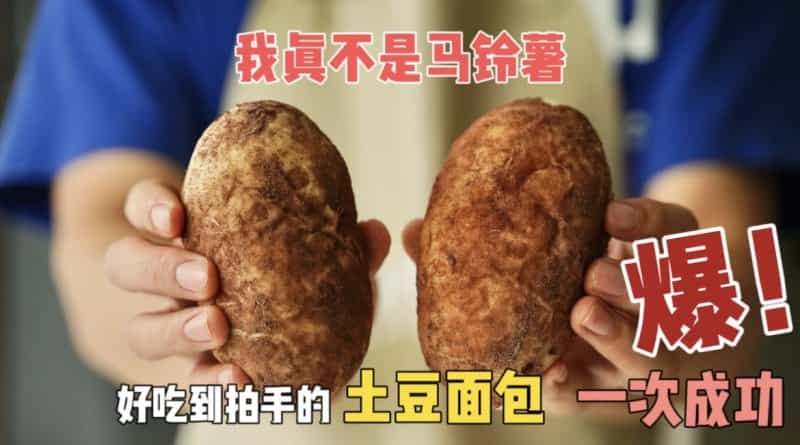 超逼真網紅薯包