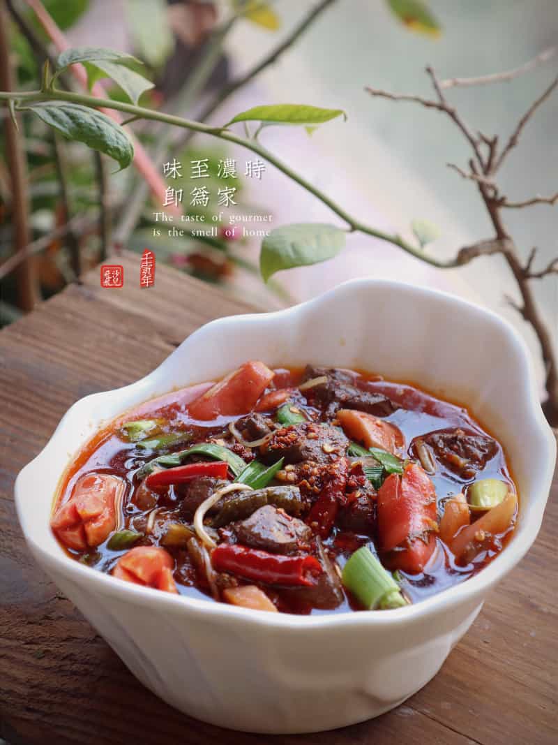 麻辣血旺