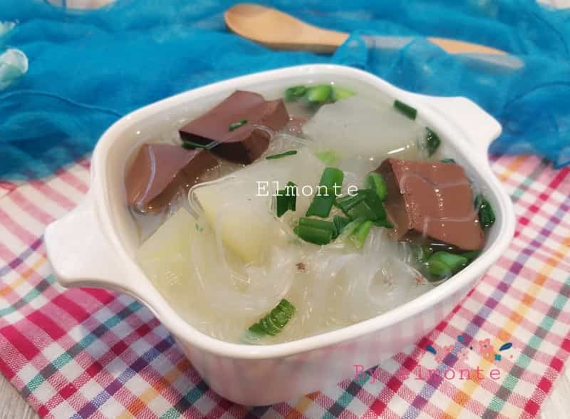 冬瓜鴨血粉絲湯