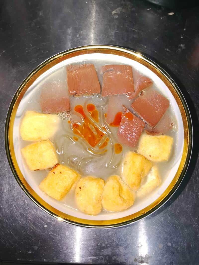 鴨血粉條湯