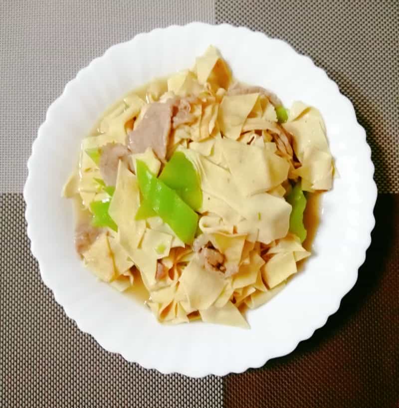 尖椒乾豆腐