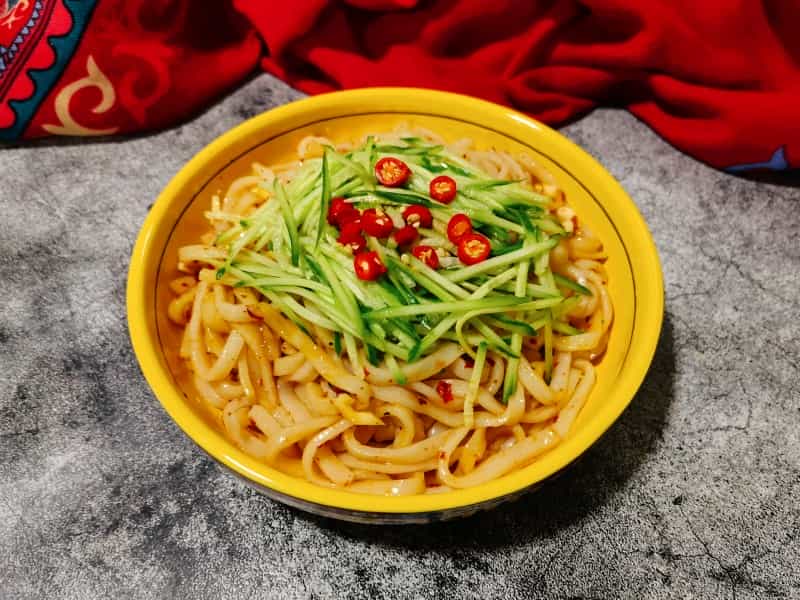 油潑米皮