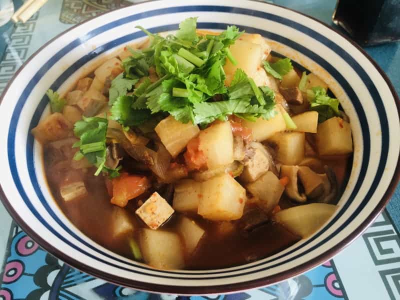 羊肉臊子麵