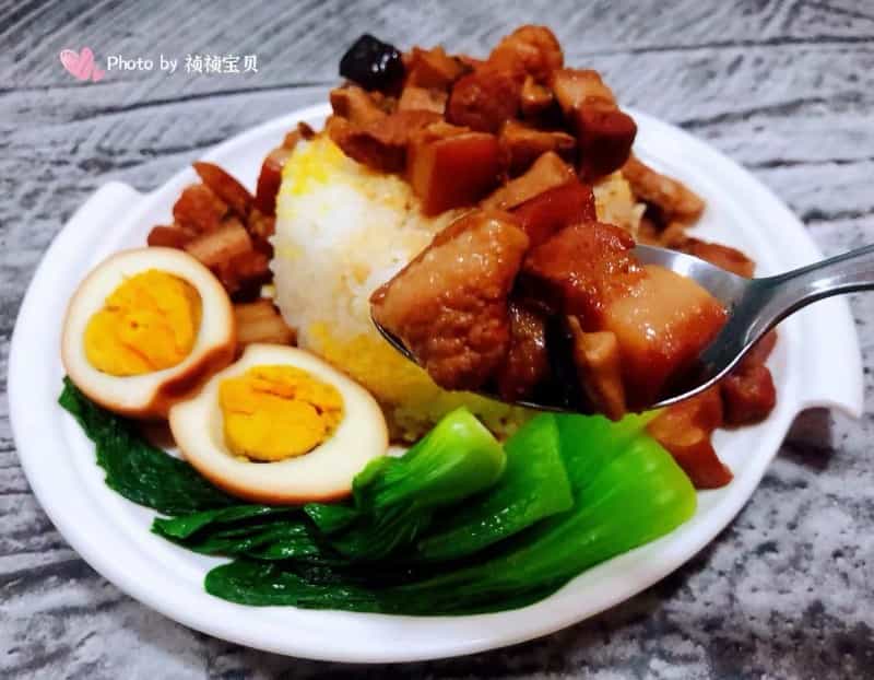香菇蛋滷肉飯
