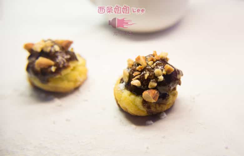 法式巧克力幕斯泡芙