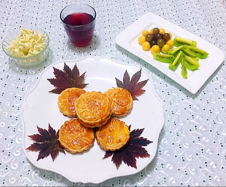 白豆沙月餅