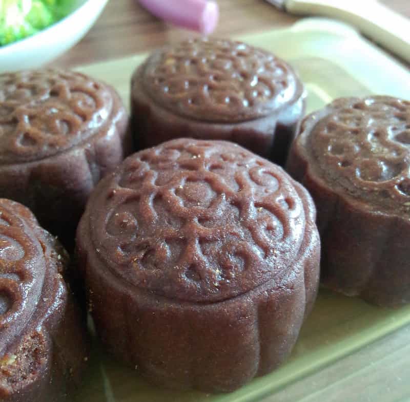 巧克力椰蓉月餅