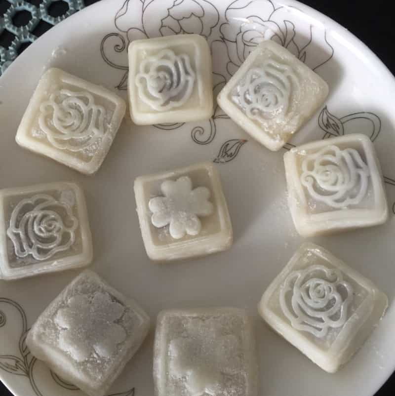 冰皮紫薯月餅