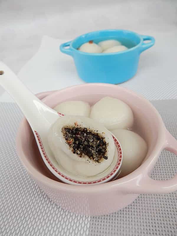 桂花芝麻糖湯圓
