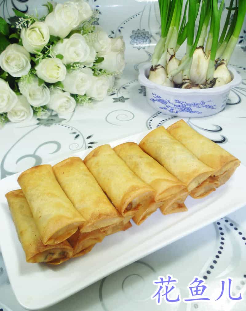 三鮮餡春捲