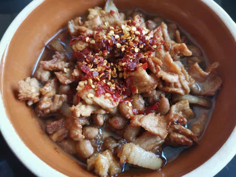 臘八豆蒸肉