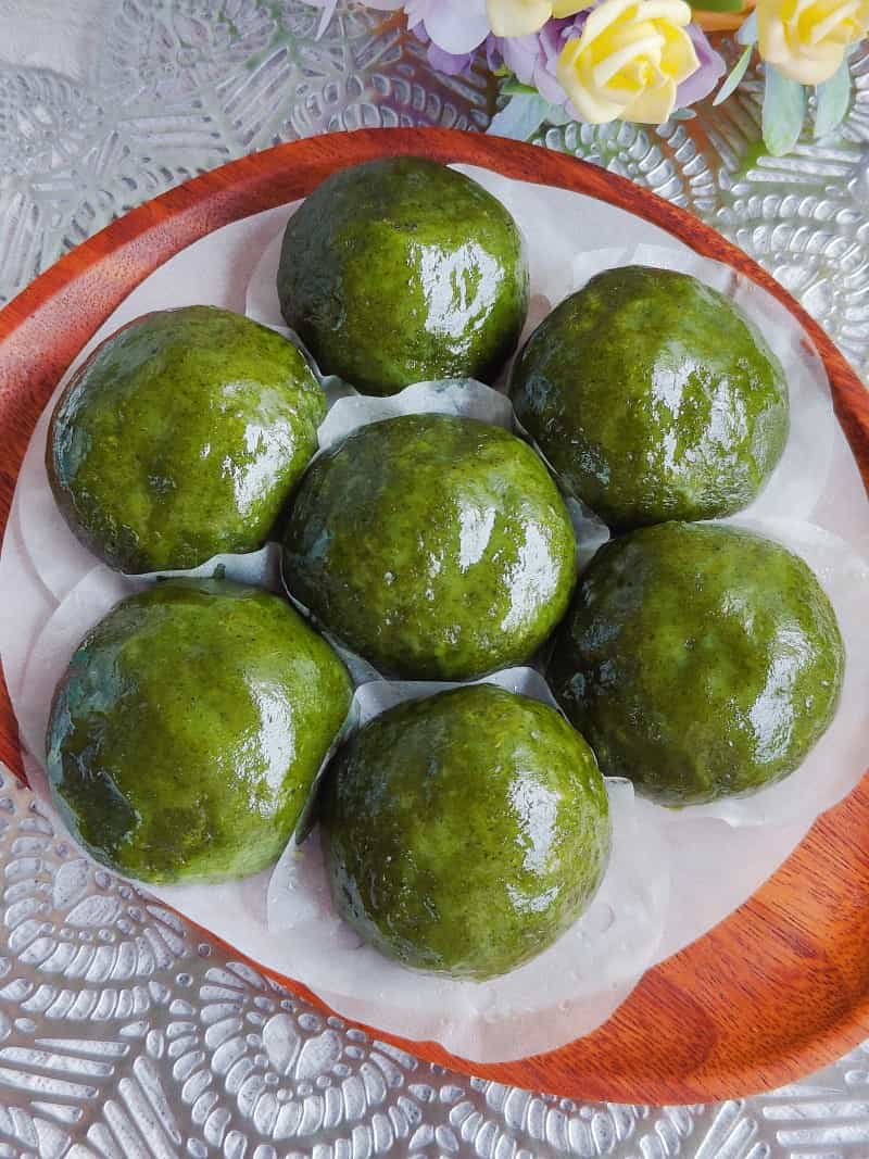艾葉青團