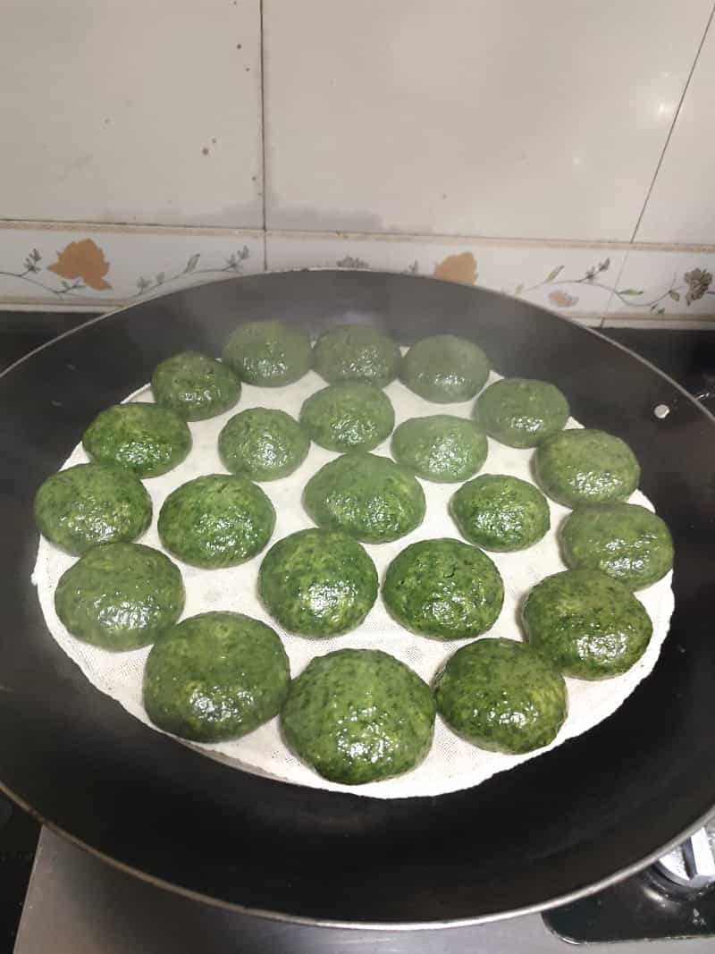 艾葉青團