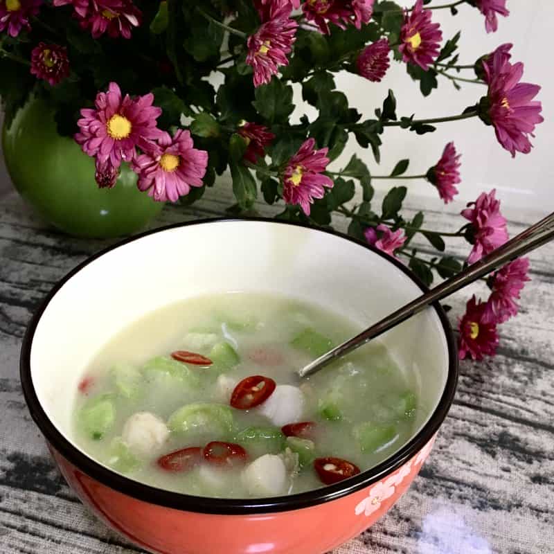 絲瓜扇貝湯